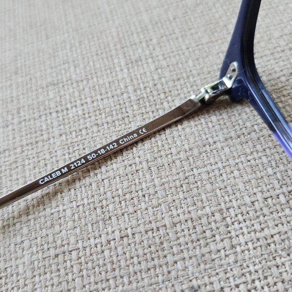 Warby Parker Eyeglasses Frame CALEB M 2124 50[]18 142 Glasses Eyewear Frame - Picture 14 of 15